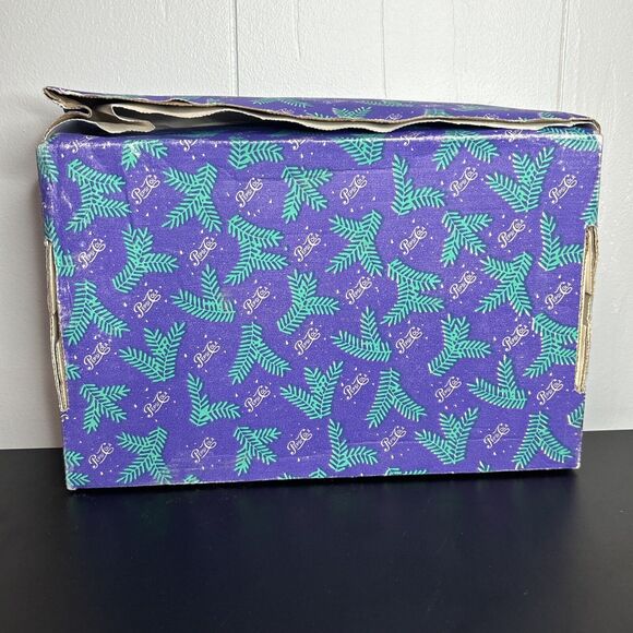 Vintage 1992 PEPSI "It's A Wonderful Life" Boxed Gift Set VHS Tape & 2 Glasses - Picture 3 of 12